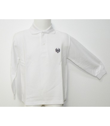 Polo manga larga Geyser con escudo