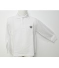 Polo manga larga Geyser con escudo
