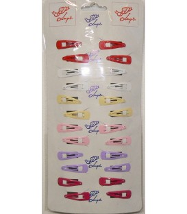 Pack de ranitas pequeñas para pelo I (24 unidades)