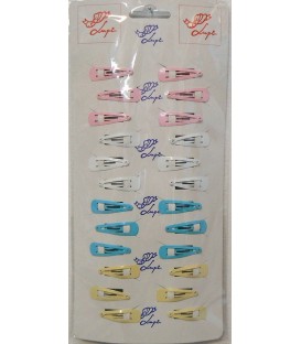 Pack de ranitas pequeñas para pelo I (24 unidades)
