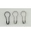 Pack de 25 sujeta puntos metal