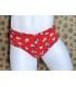 Slip rojo Navidad
