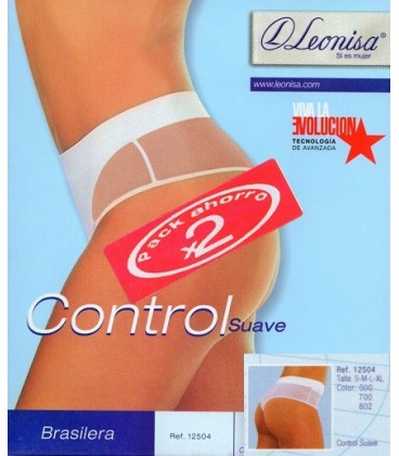 Brasileña Control Suave Leonisa (2 unidades)