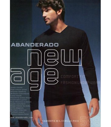 Camiseta Abanderado New Age Manga Larga