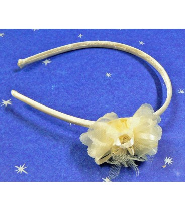 Diadema Flor con lazo
