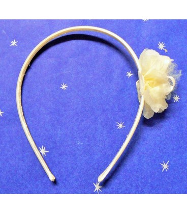 Diadema Flor con lazo