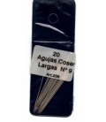 Agujas Largas para coser Dama