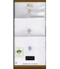 Pack 3 pañuelos inicial bordada para caballero Guasch